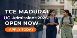 TCE Madurai UG Admissions 2026 Open